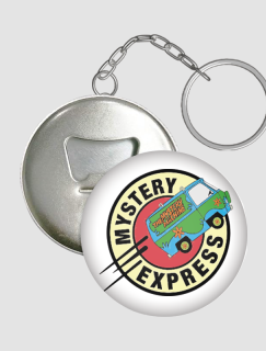 Mystery Express Yazılı Karavan Tasarımlı Anahtarlık