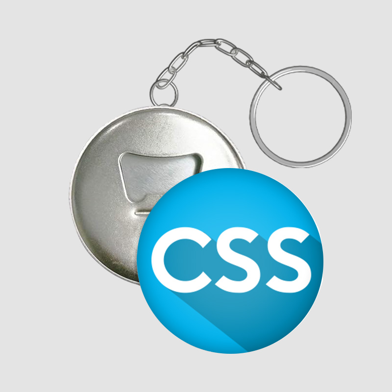 CSS Yazılım Dili Temalı Anahtarlık