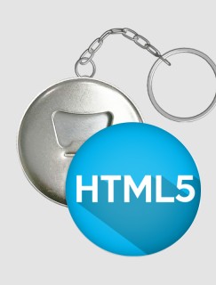 HTML5 Yazılım Dili Tasarımlı Anahtarlık