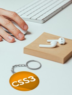 CSS3 Yazılım Dili Tasarımlı Anahtarlık