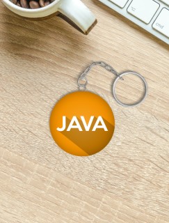 JAVA Yazılım Dili Tasarımlı Anahtarlık