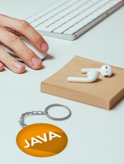 JAVA Yazılım Dili Tasarımlı Anahtarlık