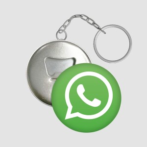WhatsApp Logosu Tasarımlı Anahtarlık
