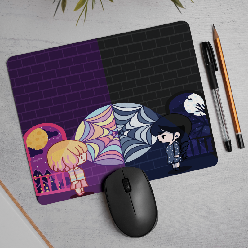 Wednesday ve Enid Tasarımlı Mousepad