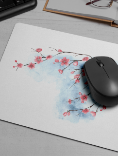 Kiraz Çiçeği Tasarımlı Mousepad