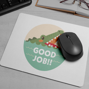 Good Job Timsah Tasarımlı Mousepad
