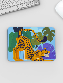 Tiger in the Forest Tasarımlı Mousepad