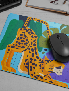 Tiger in the Forest Tasarımlı Mousepad