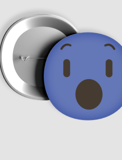 Ben Şok Emoji Tasarımlı İğneli Rozet