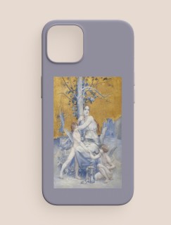 Zaman Alegorisi (1896) Luc-Olivier Merson Tasarımlı iPhone 11 Pro Max Telefon Kılıfı