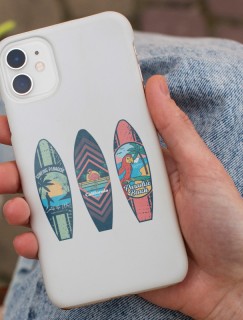 Sörf Tahtası Tasarımlı iPhone 11 Pro Max Telefon Kılıfı