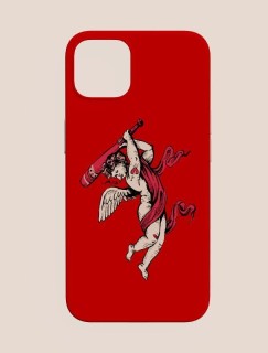 Anti Cupid Tasarımlı iPhone 12 Telefon Kılıfı