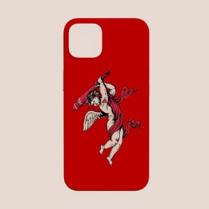 Anti Cupid Tasarımlı iPhone 13 Pro Telefon Kılıfı