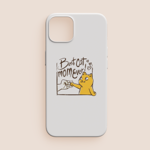 Best Cat Mom Tasarımlı iPhone 11 Telefon Kılıfı