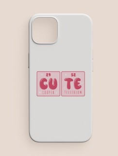 Chemical Cute Tasarımlı iPhone 13 Telefon Kılıfı