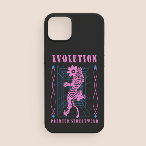 Evolution Yazılı iPhone 13 Telefon Kılıfı