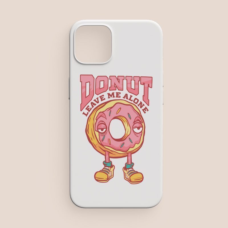 Hüzünlü Donut iPhone 13 Pro Telefon Kılıfı