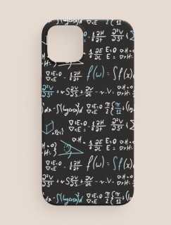 Matematik Tasarımlı iPhone 12 Telefon Kılıfı