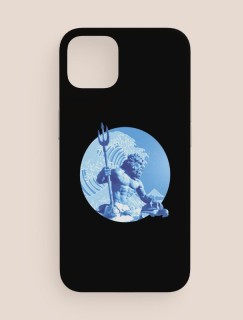 Neptün'ün Denizi Tasarımlı iPhone 12 Pro Telefon Kılıfı
