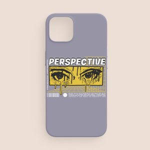 Perspective Yazılı Tasarım iPhone 12 Pro Telefon Kılıfı