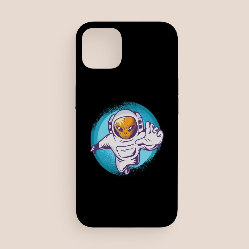 Space the Swim Tasarımlı iPhone 11 Telefon Kılıfı