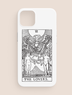 Tarot Lovers Tasarımlı iPhone 12 Telefon Kılıfı
