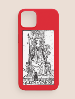 Tarot Queen Tasarımlı iPhone 12 Telefon Kılıfı