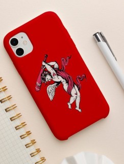 Anti Cupid Tasarımlı iPhone 12 Pro Max Telefon Kılıfı