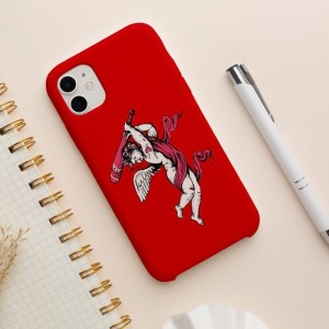 Anti Cupid Tasarımlı iPhone 13 Telefon Kılıfı