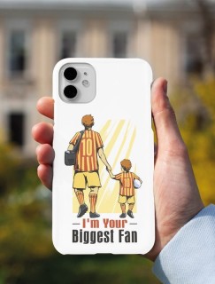 I'm Your Biggest Fan Tasarımlı iPhone 12 Pro Telefon Kılıfı