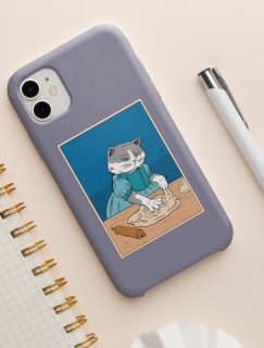 Cat Mom Tasarımlı iPhone 13 Pro Max Telefon Kılıfı