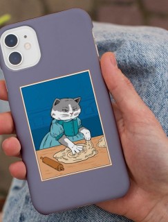 Cat Mom Tasarımlı iPhone 11 Pro Max Telefon Kılıfı