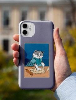 Cat Mom Tasarımlı iPhone 11 Pro Telefon Kılıfı