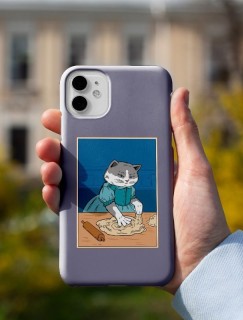 Cat Mom Tasarımlı iPhone 11 Pro Max Telefon Kılıfı