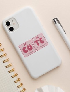 Chemical Cute Tasarımlı iPhone 11 Telefon Kılıfı