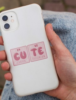 Chemical Cute Tasarımlı iPhone 11 Pro Max Telefon Kılıfı