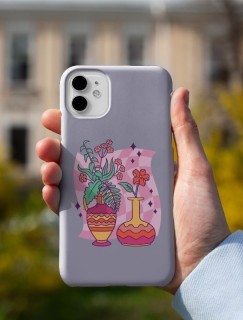 Colorful Flowers Tasarımlı iPhone 11 Pro Telefon Kılıfı