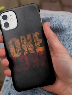 iPhone 11 Pro One Love Yazılı Fanatik Telefon Kılıfı