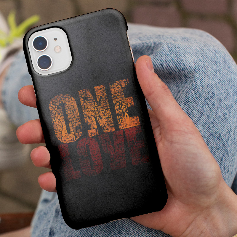 iPhone 11 Pro One Love Yazılı Fanatik Telefon Kılıfı