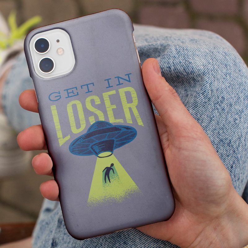 Get in Loser Tasarımlı iPhone 13 Pro Telefon Kılıfı