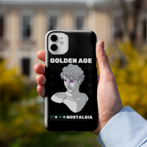 Golden Age Tasarımlı iPhone 11 Pro Max Telefon Kılıfı