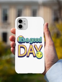 Good Day Temalı iPhone 11 Pro Telefon Kılıfı