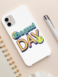 Good Day Temalı iPhone 12 Telefon Kılıfı