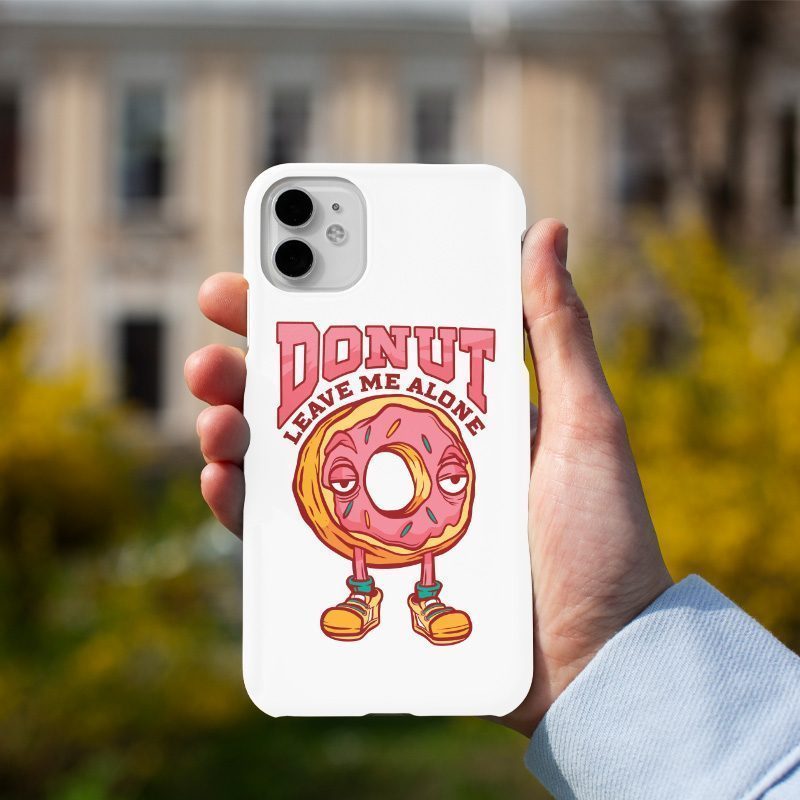 Hüzünlü Donut iPhone 11 Pro Telefon Kılıfı