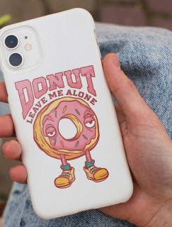 Hüzünlü Donut iPhone 13 Pro Max Telefon Kılıfı