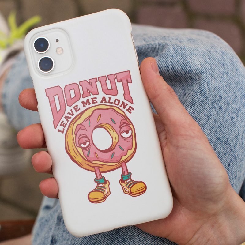 Hüzünlü Donut iPhone 12 Pro Telefon Kılıfı