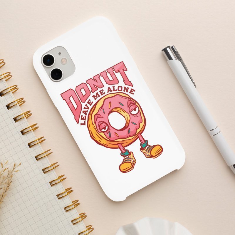 Hüzünlü Donut iPhone 12 Telefon Kılıfı