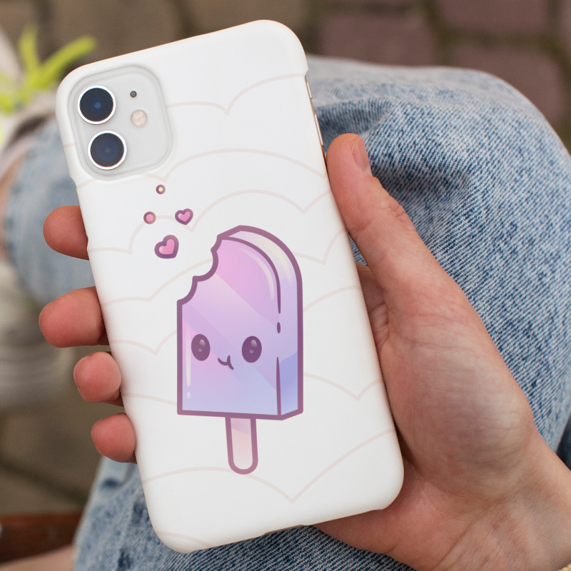 Ice Cream Tasarımlı iPhone 11 Pro Telefon Kılıfı