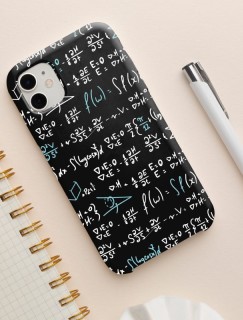 Matematik Tasarımlı iPhone 12 Pro Telefon Kılıfı