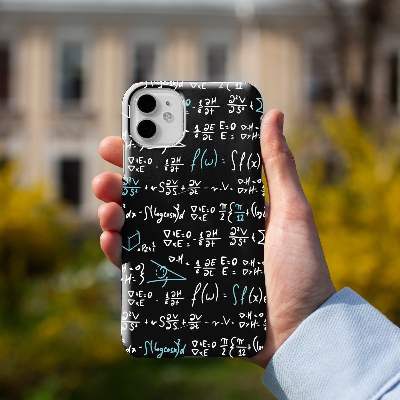 Matematik Tasarımlı iPhone 11 Pro Telefon Kılıfı